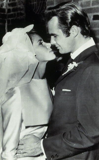 Burt Reynolds, Judy Carne, 1963 Wedding